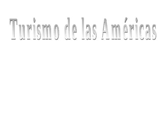 Turismo de las Américas 