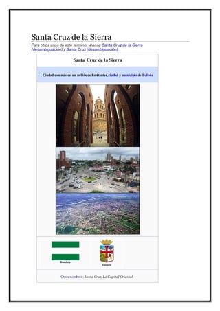 Turismo en santa cruz PDF