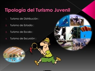 Aspectos que abarca el Turismo Joven Gira de Estudios :Turismo Deportivo:Intercambio Estudiantil:Mochileros :Folklore : Turismo Estudiantil: