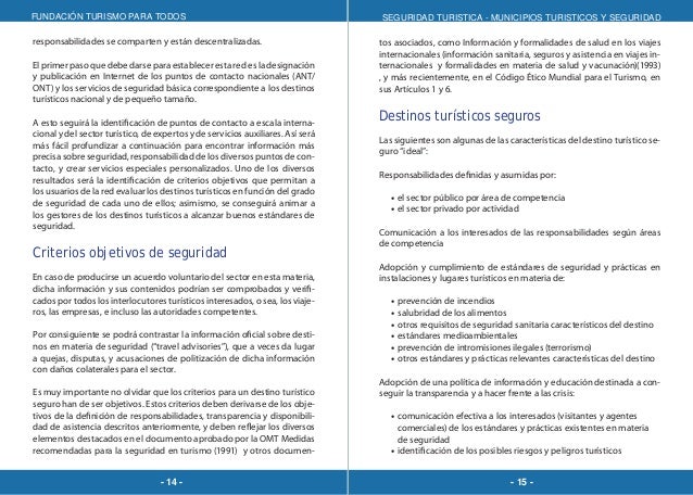 Municipio Turismo Seguridad