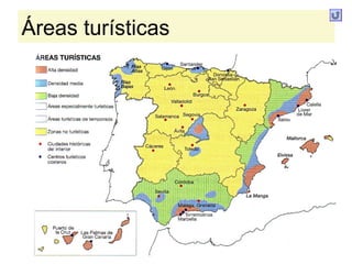 Áreas turísticas
 