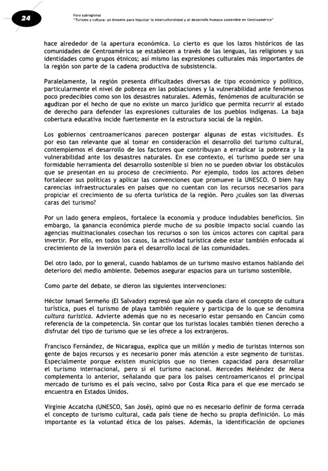 Turismo Y Cultura