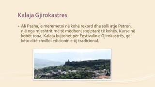 Projekt Gjeografi - Turizmi ne Jug te Shqiperis