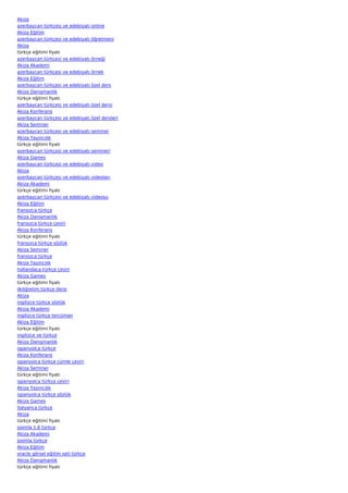 Akiza
azerbaycan türkçesi ve edebiyatı   online
Akiza Eğitim
azerbaycan türkçesi ve edebiyatı   öğretmeni
Akiza
türkçe eğitimi fiyatı
azerbaycan türkçesi ve edebiyatı   örneği
Akiza Akademi
azerbaycan türkçesi ve edebiyatı   örnek
Akiza Eğitim
azerbaycan türkçesi ve edebiyatı   özel ders
Akiza Danışmanlık
türkçe eğitimi fiyatı
azerbaycan türkçesi ve edebiyatı   özel dersi
Akiza Konferans
azerbaycan türkçesi ve edebiyatı   özel dersleri
Akiza Seminer
azerbaycan türkçesi ve edebiyatı   seminer
Akiza Yayıncılık
türkçe eğitimi fiyatı
azerbaycan türkçesi ve edebiyatı   semineri
Akiza Games
azerbaycan türkçesi ve edebiyatı   video
Akiza
azerbaycan türkçesi ve edebiyatı   videoları
Akiza Akademi
türkçe eğitimi fiyatı
azerbaycan türkçesi ve edebiyatı   videosu
Akiza Eğitim
fransızca türkçe
Akiza Danışmanlık
fransızca türkçe çeviri
Akiza Konferans
türkçe eğitimi fiyatı
fransızca türkçe sözlük
Akiza Seminer
fransizca türkçe
Akiza Yayıncılık
hollandaca türkçe çeviri
Akiza Games
türkçe eğitimi fiyatı
ilköğretim türkçe dersi
Akiza
ingilizce türkçe sözlük
Akiza Akademi
ingilizce türkçe tercüman
Akiza Eğitim
türkçe eğitimi fiyatı
ingilizce ve türkçe
Akiza Danışmanlık
ispanyolca türkçe
Akiza Konferans
ispanyolca türkçe cümle çeviri
Akiza Seminer
türkçe eğitimi fiyatı
ispanyolca türkçe çeviri
Akiza Yayıncılık
ispanyolca türkçe sözlük
Akiza Games
italyanca türkçe
Akiza
türkçe eğitimi fiyatı
joomla 1.6 türkçe
Akiza Akademi
joomla türkçe
Akiza Eğitim
oracle görsel eğitim seti türkçe
Akiza Danışmanlık
türkçe eğitimi fiyatı
 