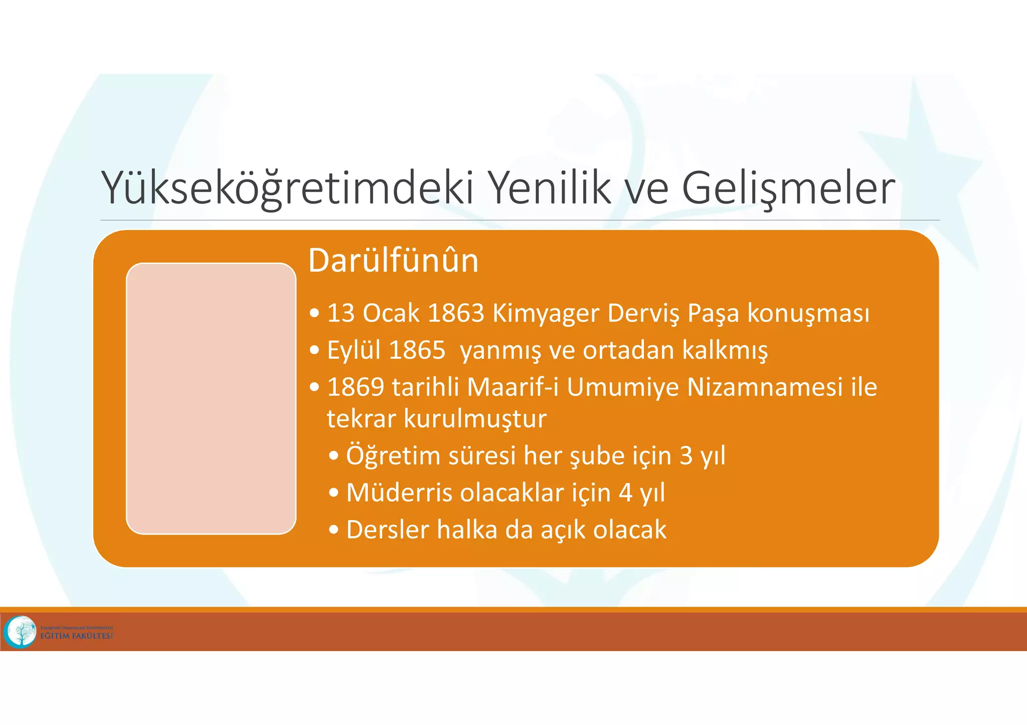Türk Eğitim Tarihi - Osmanlı Dönemi Eğitimde İlk Yenileşme Hareketleri ...