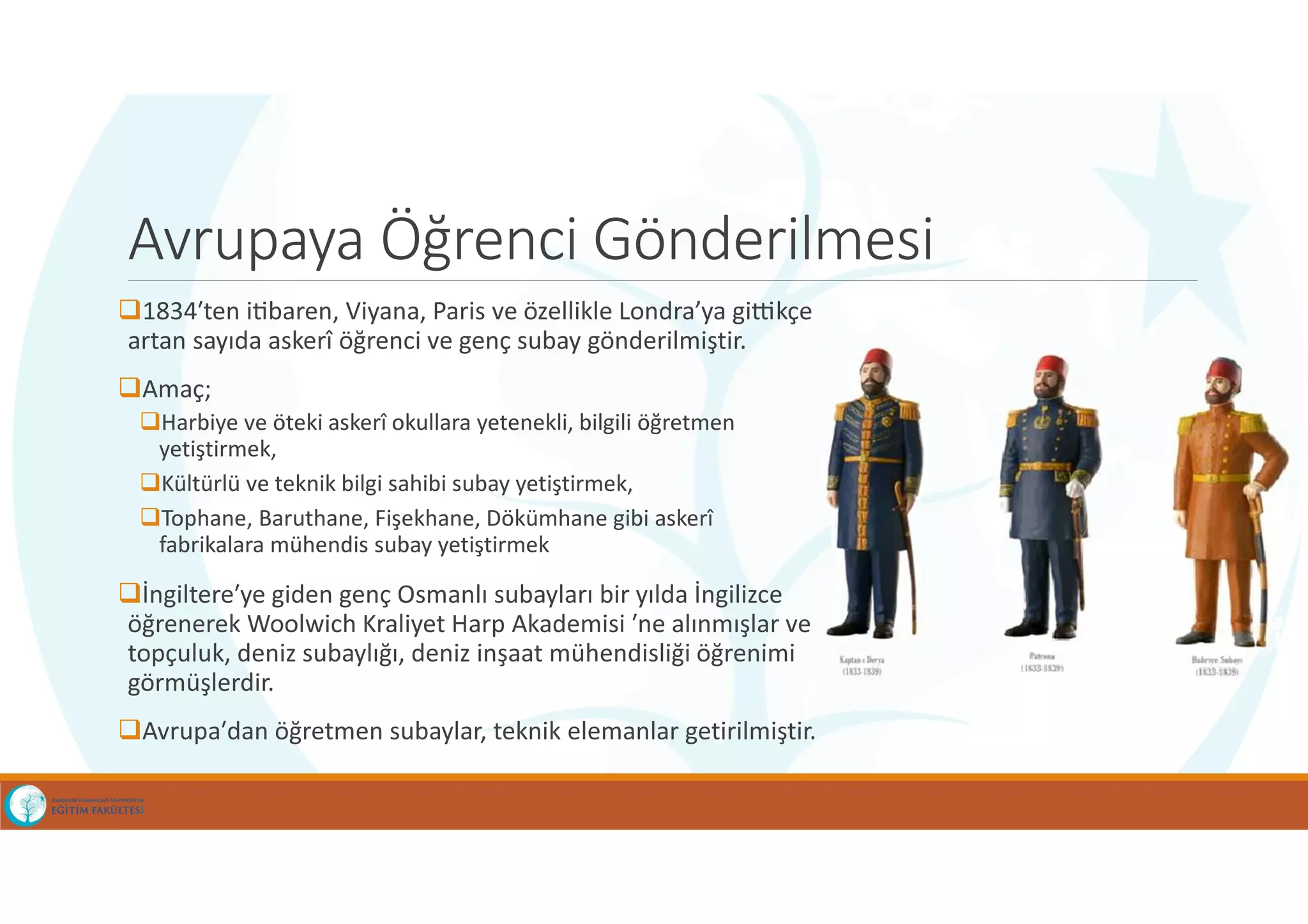 Türk Eğitim Tarihi - Osmanlı Dönemi Eğitimde İlk Yenileşme Hareketleri ...