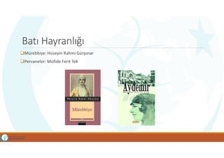 Türk Eğitim Tarihi - Osmanlı Dönemi Eğitimde İlk Yenileşme Hareketleri ...