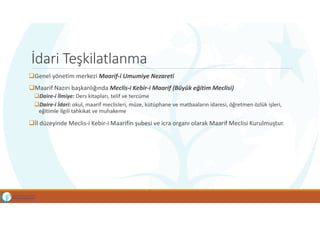 Türk Eğitim Tarihi - Osmanlı Dönemi Eğitimde İlk Yenileşme Hareketleri ...