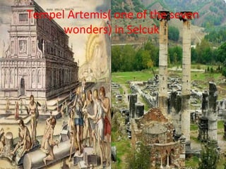 Tempel Artemis( one of the seven
      wonders) in Selcuk
 