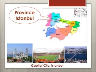 Province
Istanbul




      Capital City: Istanbul
 