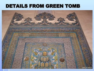 DETAILS FROM GREEN TOMB 