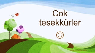 Cok
tesekkürler

Made by Zsófia Bráda
 