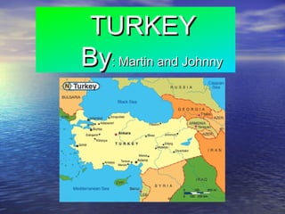 TURKEY
By: Martin and Johnny

 