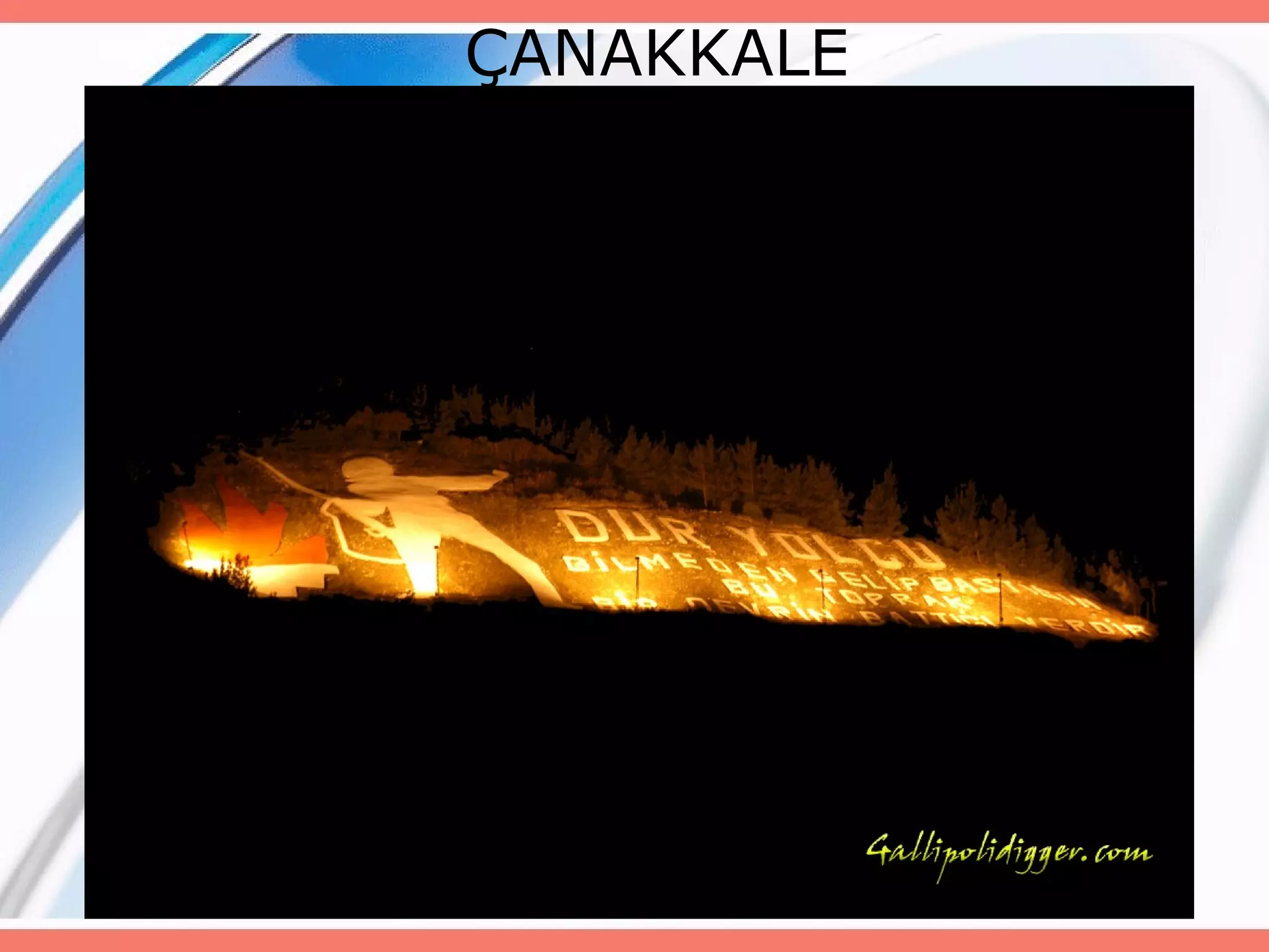 ÇANAKKALE

 