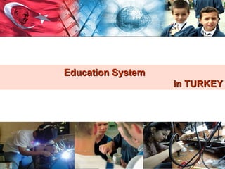 Education SystemEducation System
in Tin TURKEYURKEY
 