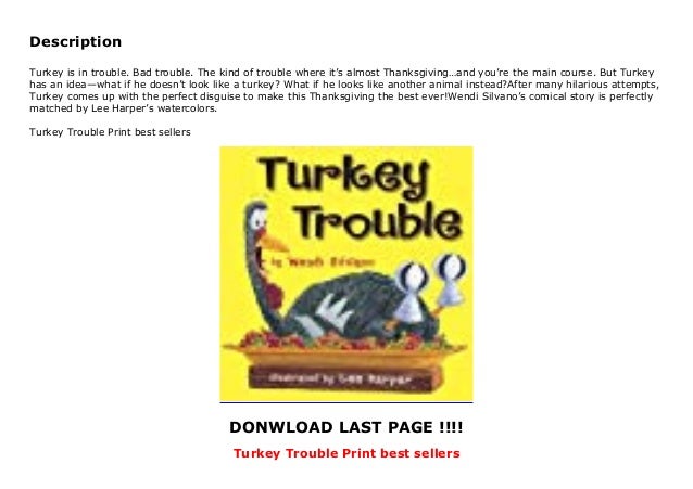 Turkey Trouble Print best sellers