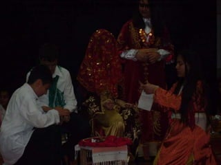 At night, wepresentedone of ourtraditionalceremoniesforourguests.Its name is Hennanight.