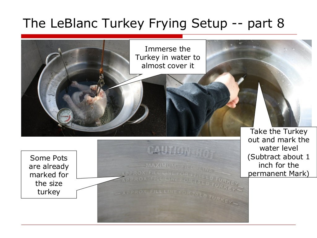 Turkey Frying Safety