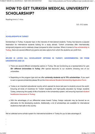 Turkish Health Form TURKEY MEDICAL JOURNALS – DOCTOR AND DENTIST.pdf