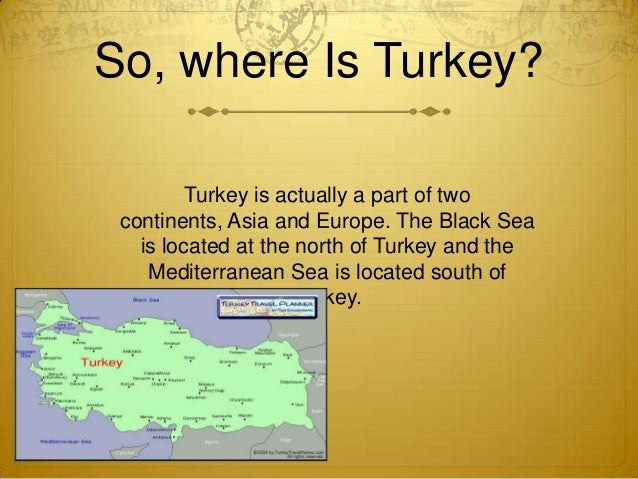 turkey presentation