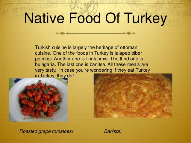 turkey presentation turkey presentation