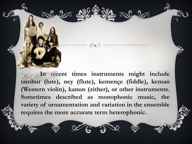 Turkish classical art music | PPT