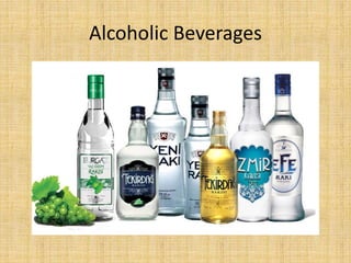 Alcoholic Beverages

 