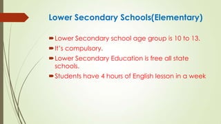 Secondary Education
 