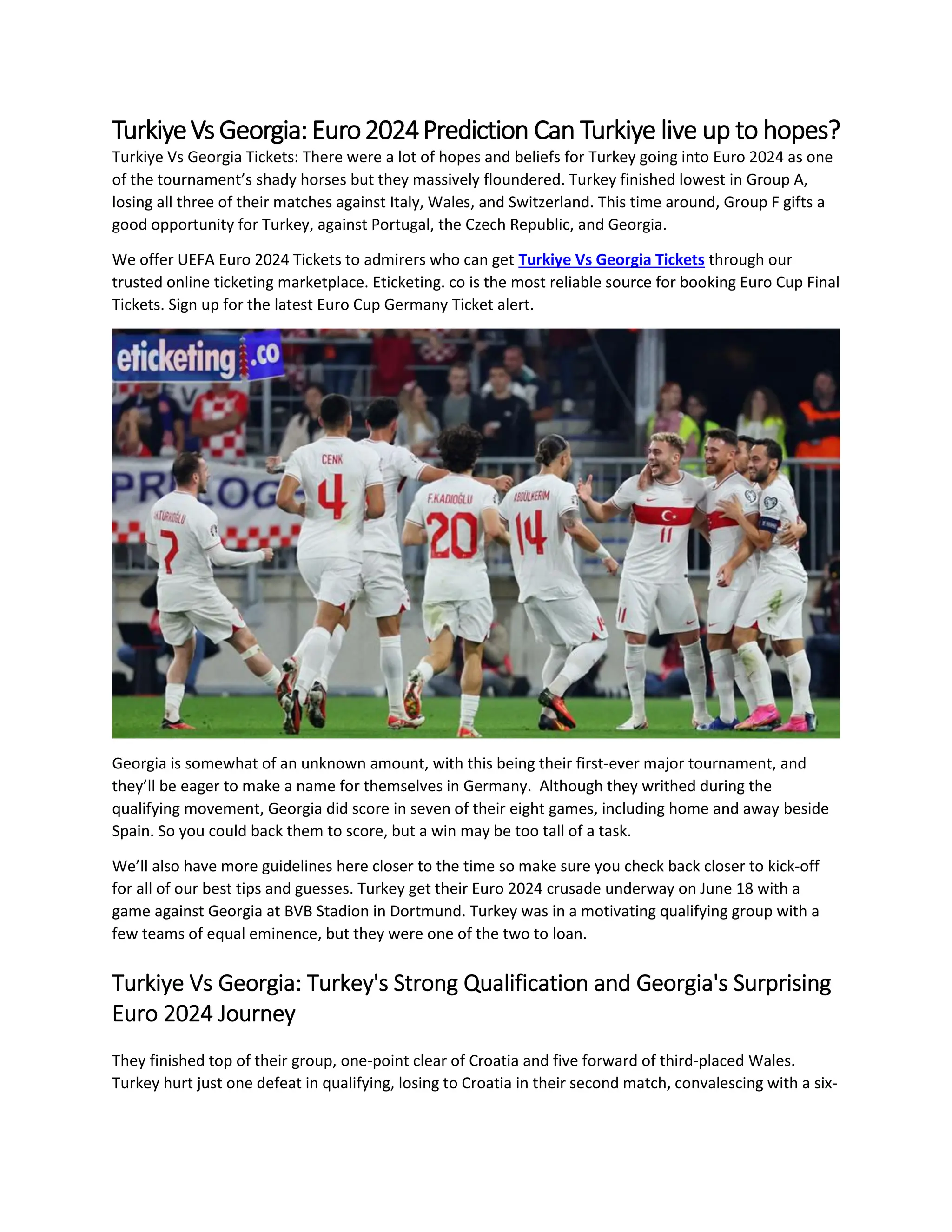 Turkiye Vs Euro 2024 Prediction Can Turkiye live up to hopes.pdf