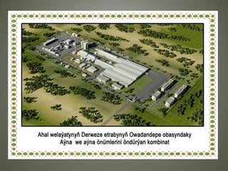 Turkmenistan Glass Complex Plant