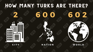 HOW MANY TURKS ARE THERE?
HOW MANY TURKS ARE THERE?
HOW MANY TURKS ARE THERE?
2 6 0 0 6 0 2