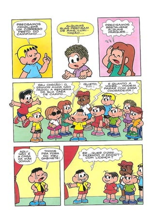 Turma da Mônica - "Pela ética e cidadania"