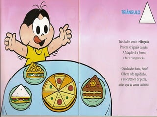 Turma da mônica e as formas - historia