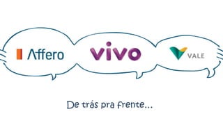 De trás pra frente…
 