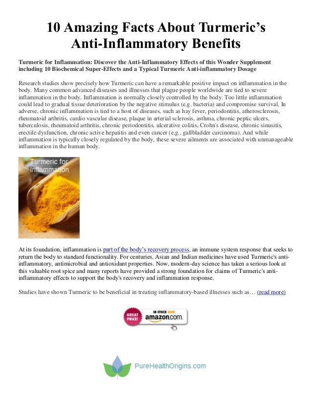 Turmeric AntiInflammatory Benefits