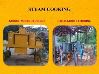 STEAM COOKING
MOBILE MODEL COOKING FIXED MODEL COOKING
 