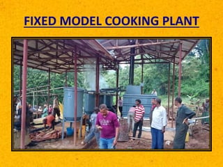 FIXED MODEL COOKING PLANT
 