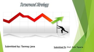 Turnaround Strategy
Submitted by: Tanmay jana Submitted To: Prof. Rishi Taparia
 