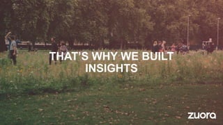 THAT’S WHY WE BUILT
INSIGHTS
 
