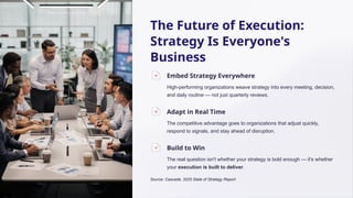 Embed Strategy Turning Strategy Into Results: Aligning Vision, Execution, and ...