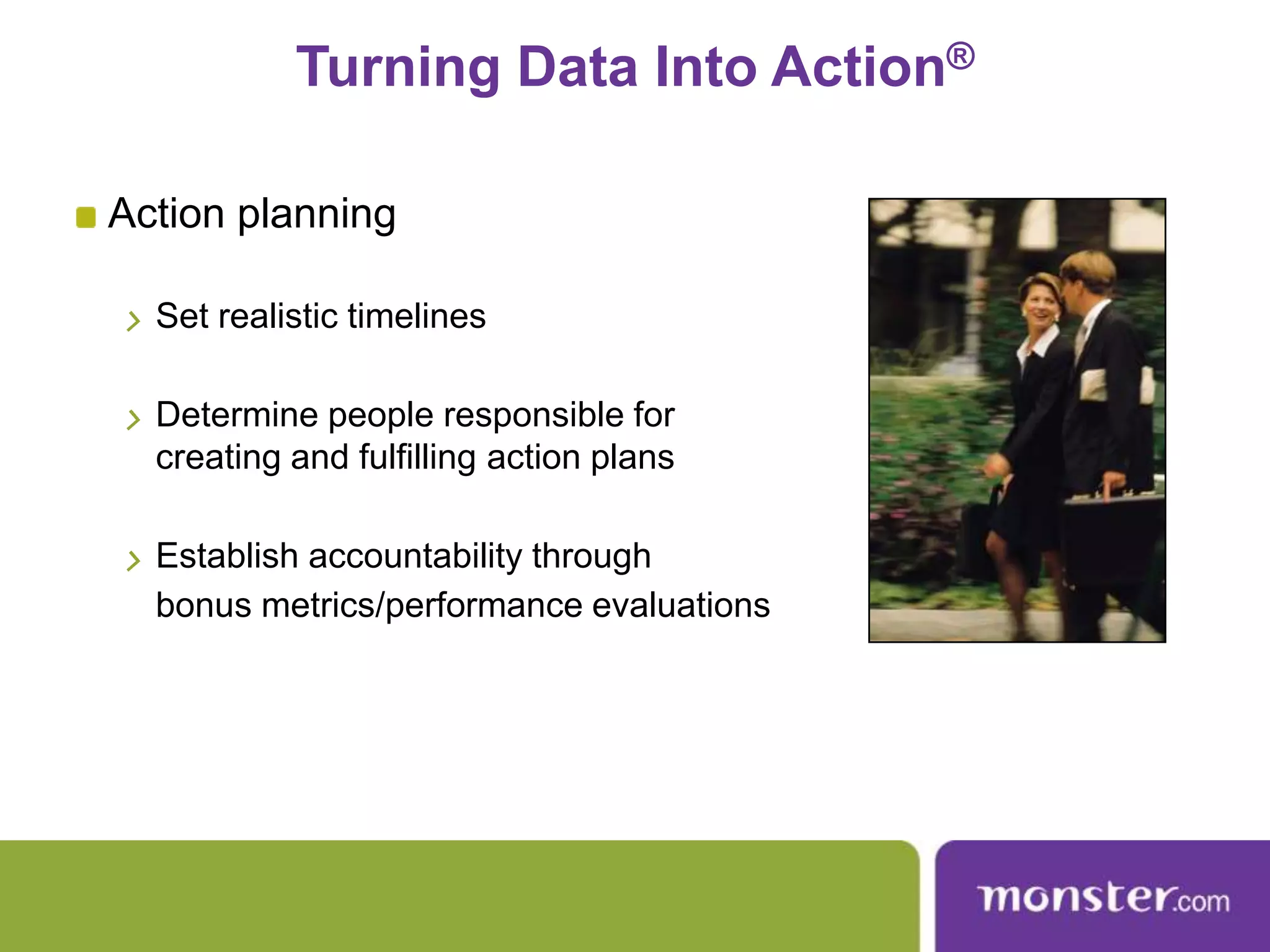 Levels of Engagement73 percent of the American workforce is NOT Engaged.Three Types of Employees: ENGAGED Highly engaged and committed to the mission, vision, and values of the organization. AMBIVALENT  They are not apt to “go the extra mile” or exhibit enthusiasm.  