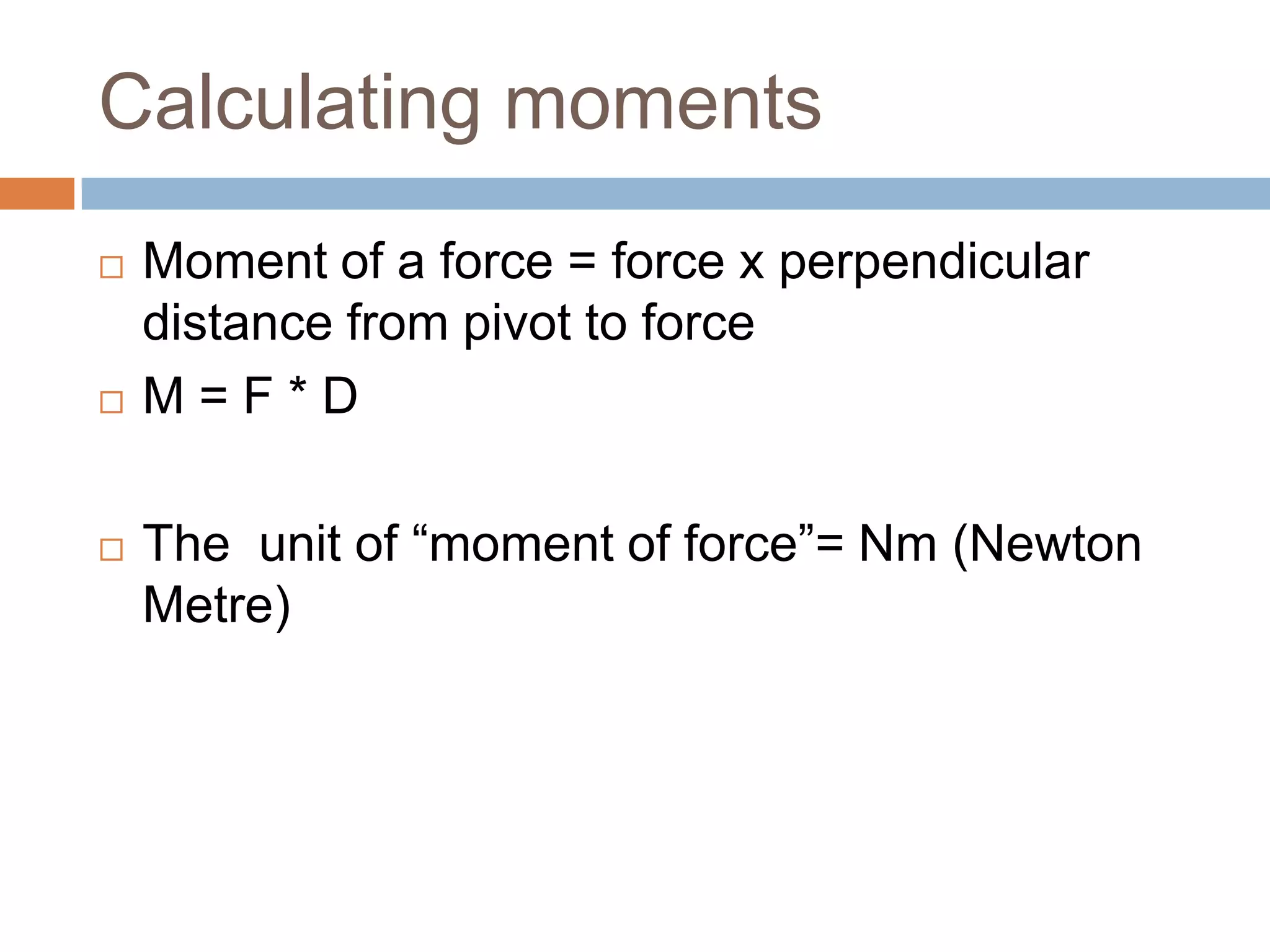 Turning effects of forces physics presentation for 9th grade Physics ...