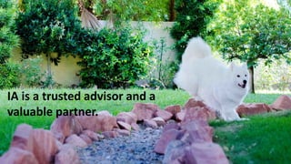 IA is a trusted advisor and a
valuable partner.
 