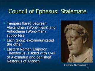 Turning Point 3: The Council of Chalcedon (451) | PPT