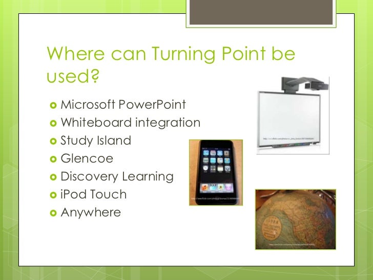 Turning point technologies