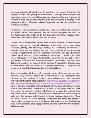 Turning Schools Into Effective Learning Communities | PDF