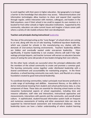Turning Schools Into Effective Learning Communities | PDF