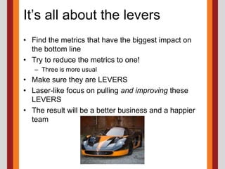 Why the funnel mattersThe funnel matters because it is your entire businessTo emphasise that, we need Equation ICPA < LTV = good businessCPA > LTV = troubleWhere:CPA is cost to acquire a userLTV is the Life Time Value of a user