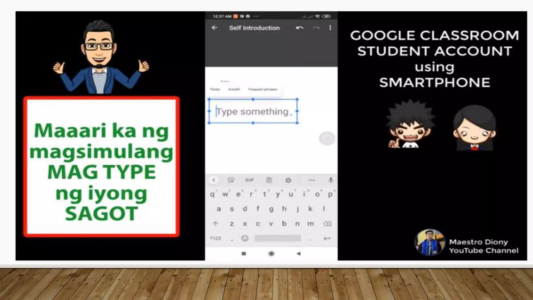 (Google Classroom)TURNING IN of classwork 