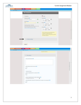 Turnitin Assignment Module




                        7
 